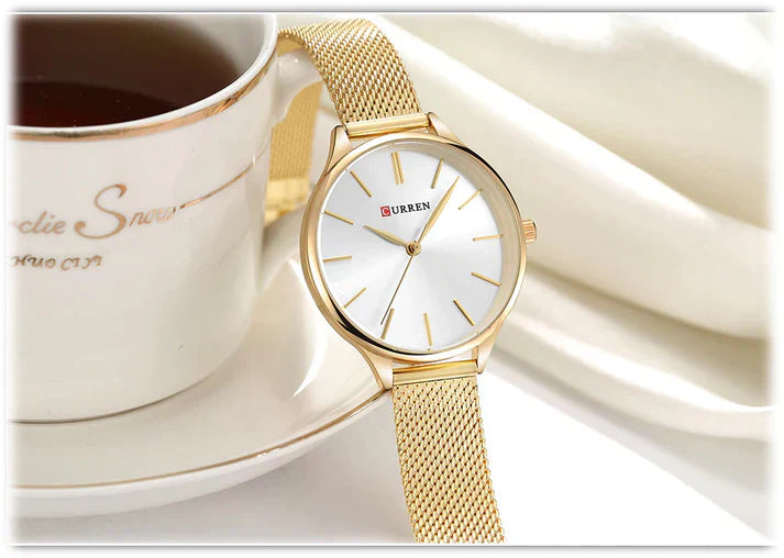 CURREN 9024 Women's Mesh Watch