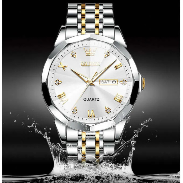 💎 Elevate Your Style with OLEVS – Men’s Luxury Watch | Waterproof & Bold