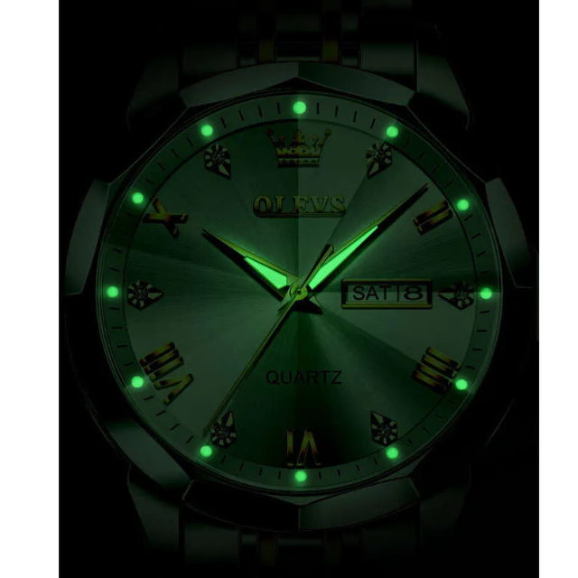 💎 Elevate Your Style with OLEVS – Men’s Luxury Watch | Waterproof & Bold