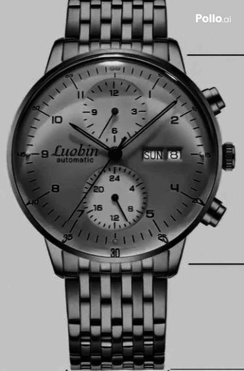 The Ultimate Men’s Luxury Watch — Sophisticated Design, Exclusive Box